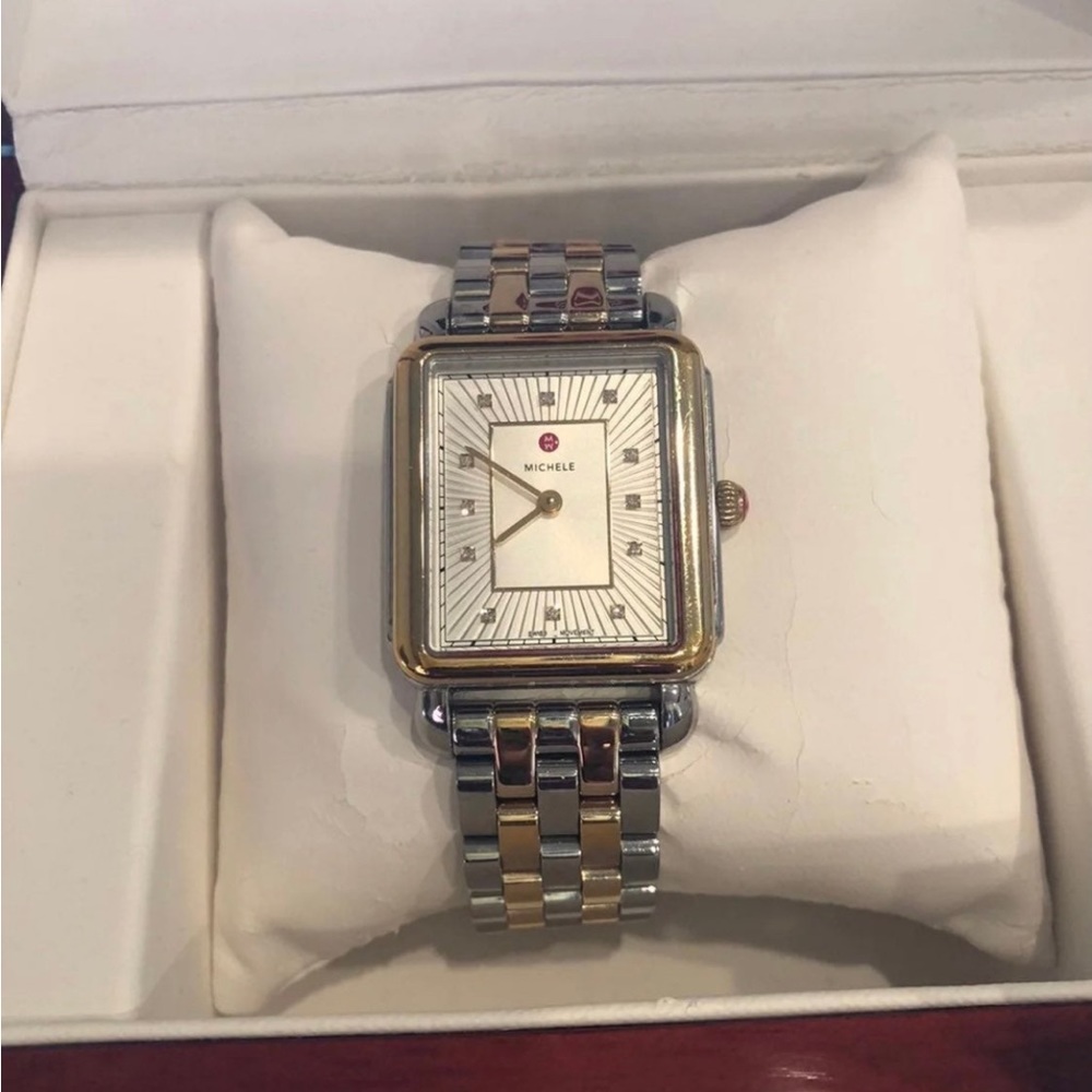Michele deco watch